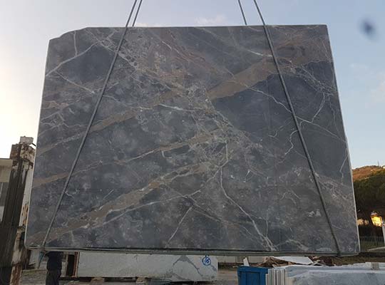 grey fleury marble project